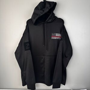 Rothco Tactical Concealed Carry Red Thin Line Hoodie Mens XL Firefighter